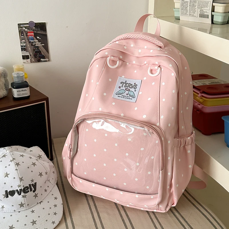 Niedlicher gepunkteter Rucksack Karnz 1791205345