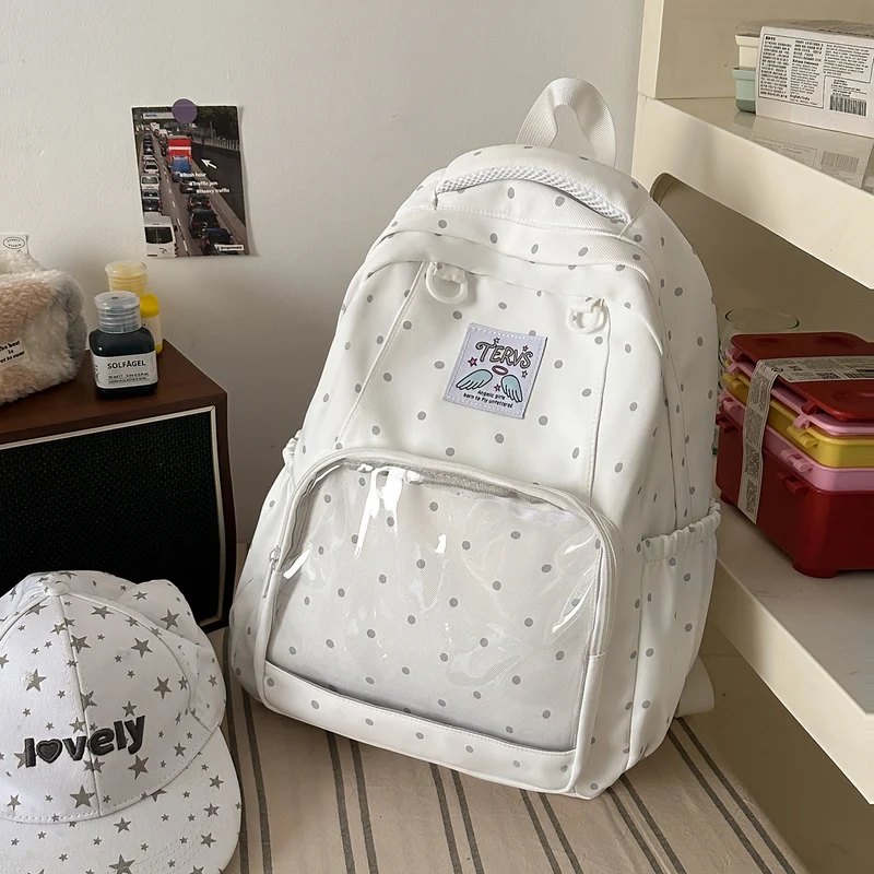 Niedlicher gepunkteter Rucksack Karnz 1791205345