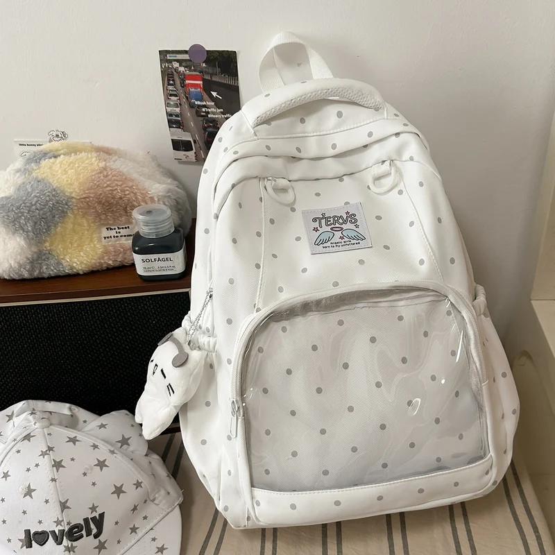 Niedlicher gepunkteter Rucksack Karnz 1791205345