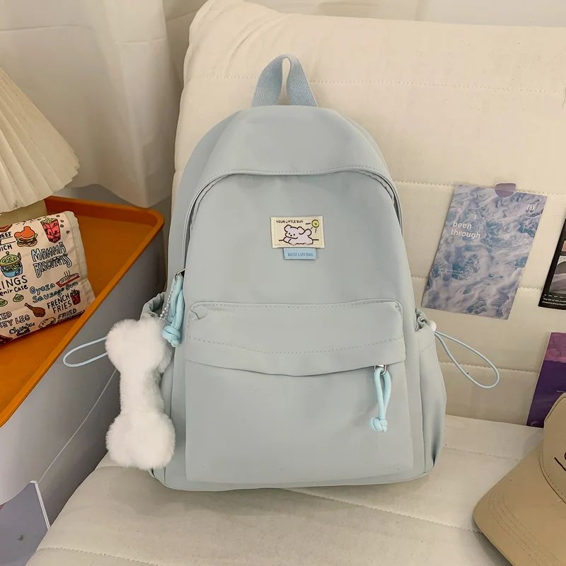 Süße Plüsch-Beschichtete Lässige Rucksack Karnz