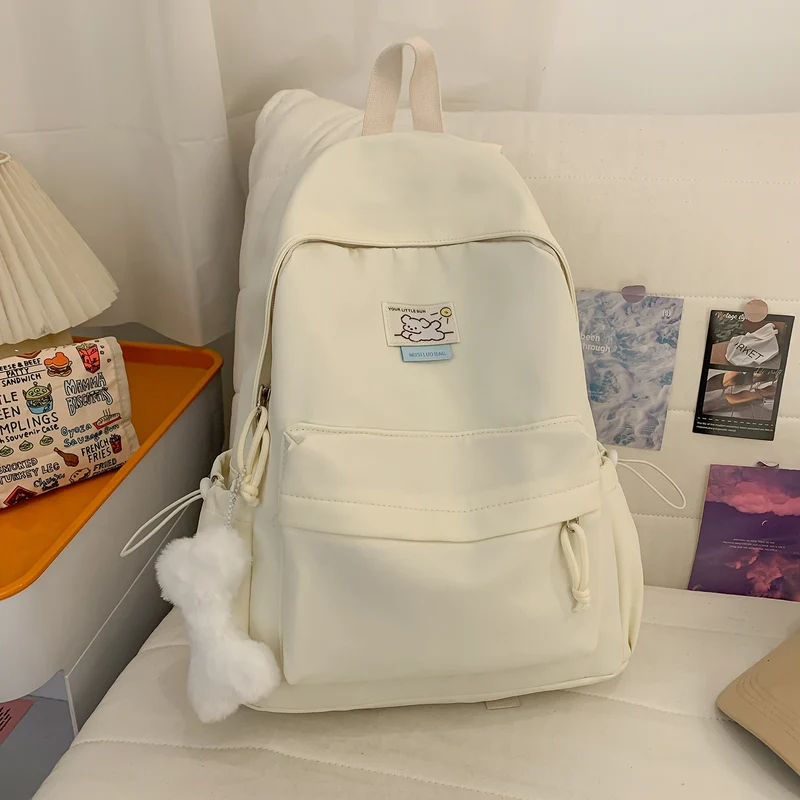 Süße Plüsch-Beschichtete Lässige Rucksack Karnz