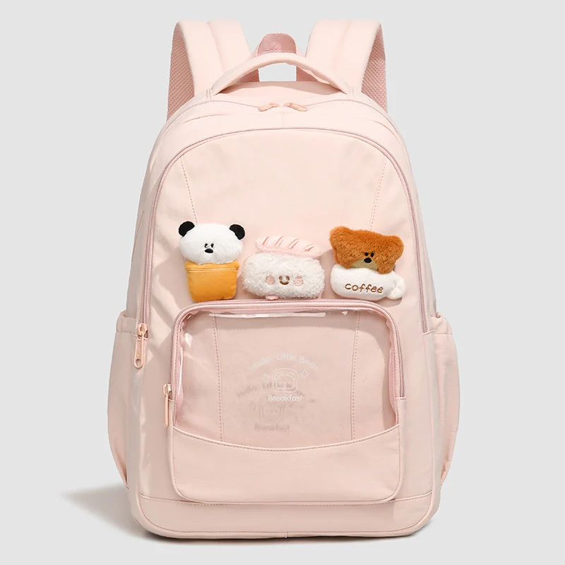 Süße Plüschcharaktere Rucksack Karnz