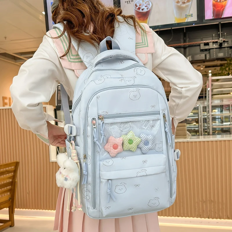 Niedlicher Cartoon-Printed Rucksack Karnz
