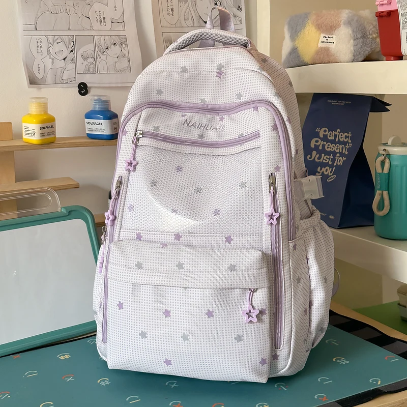 Niedlicher Cartoon-Printed Rucksack Karnz