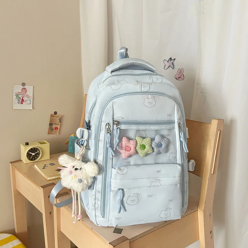 Niedlicher Cartoon-Printed Rucksack Karnz