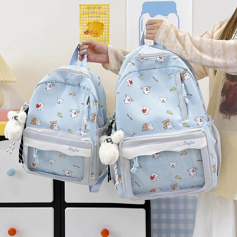 Niedlicher Rucksack mit Comic-Muster Karnz