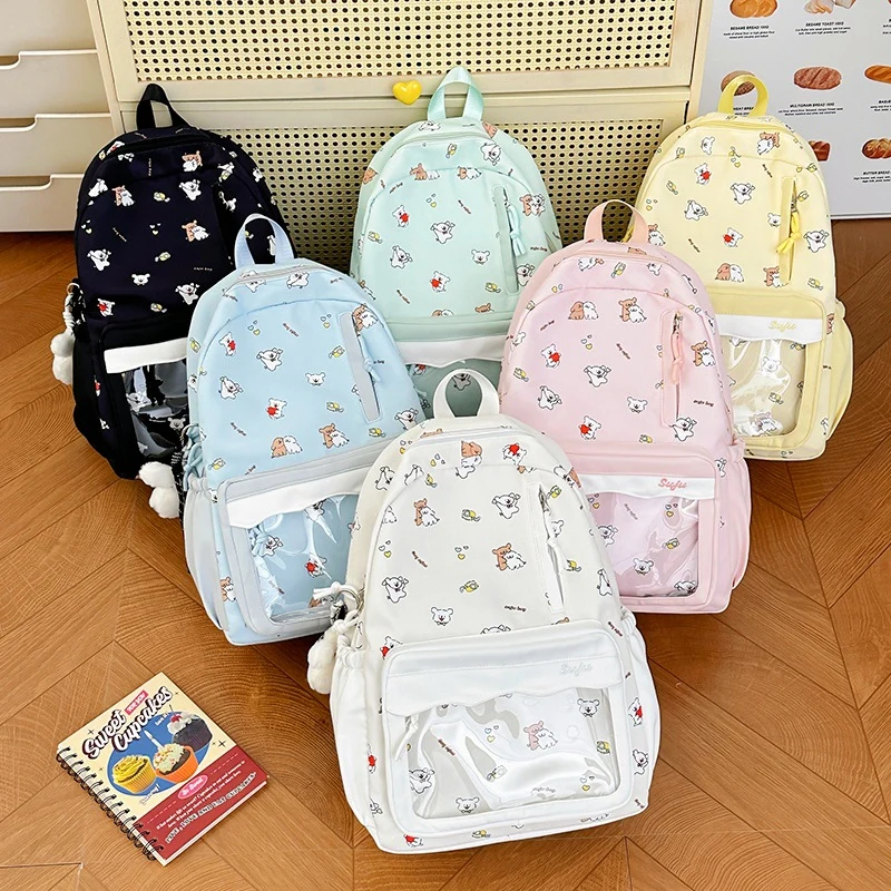 Niedlicher Rucksack mit Comic-Muster Karnz