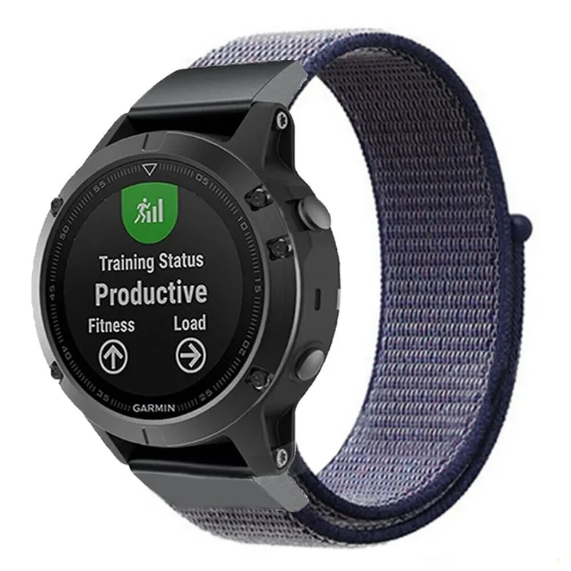 Garmin Fenix 9 - 47mm Nylonarmband (Blau)