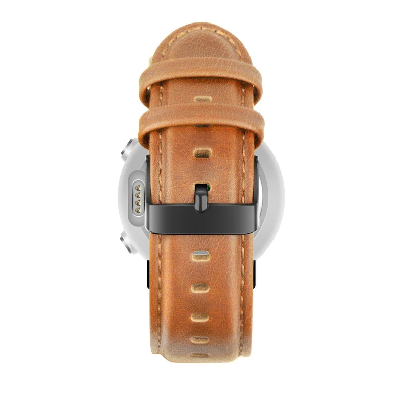 Bandz Garmin Fenix 9 Pro - 47mm Lederarmband 'Classic' (Braun)