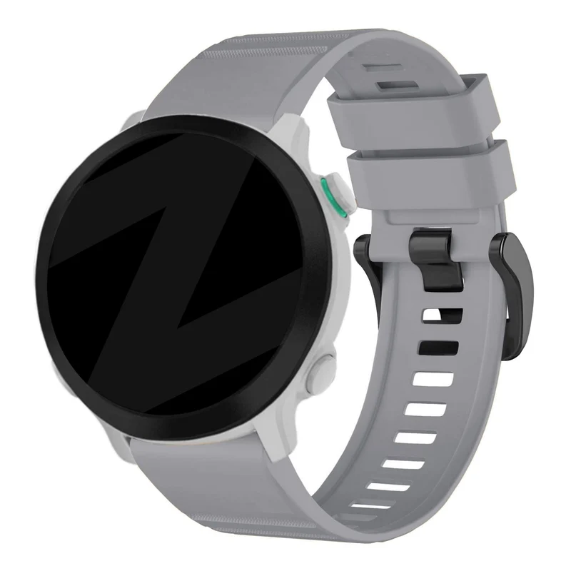 Bandz Garmin Fenix 9 Pro - 47mm Schnallen-Silikonarmband (Grau)