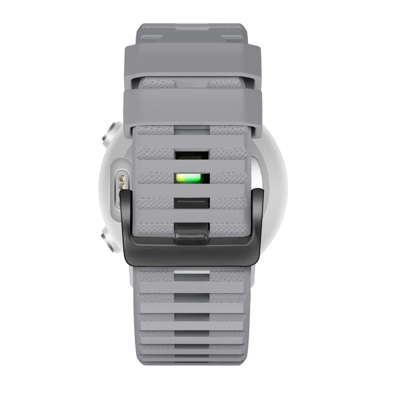 Bandz Garmin Fenix 9 Pro - 47mm Schnallen-Silikonarmband (Grau)