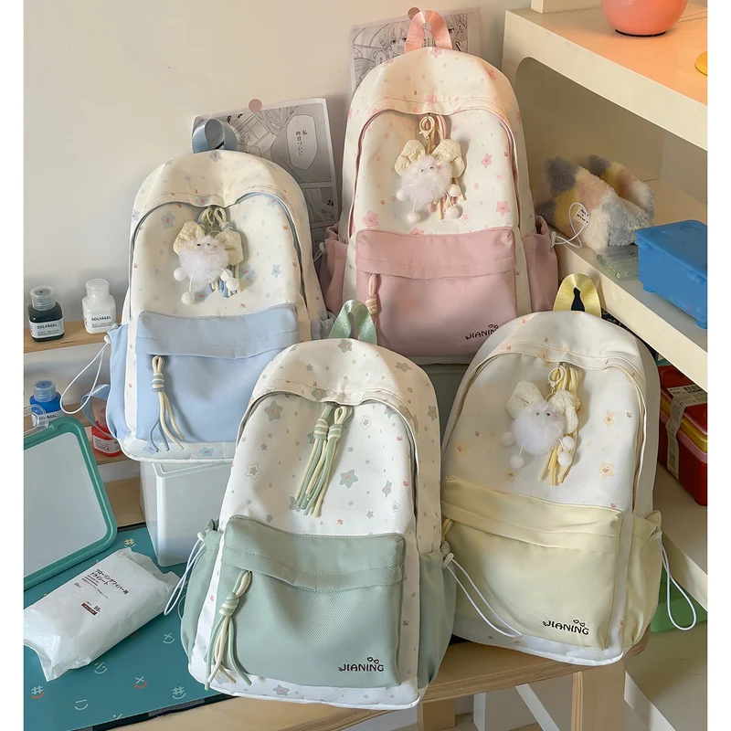 Dekorative Blumenprint-Rucksack Karnz