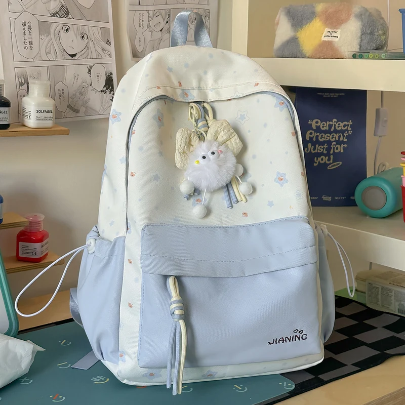 Dekorative Blumenprint-Rucksack Karnz
