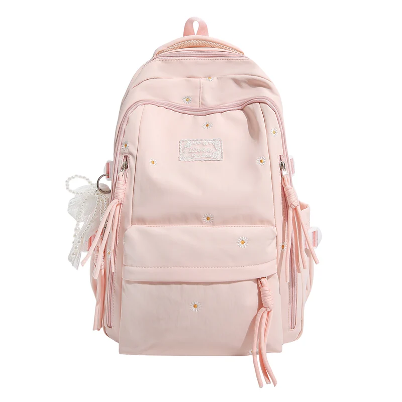 Dekorative Floral Verzierte Rucksack Karnz