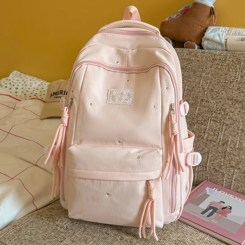 Dekorative Floral Verzierte Rucksack Karnz