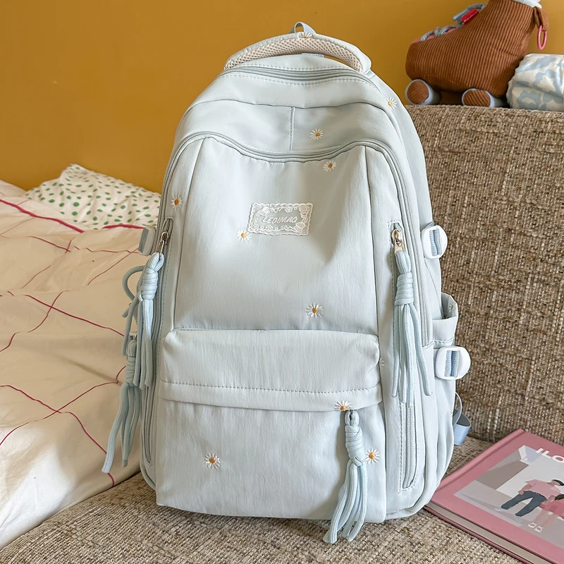 Dekorative Floral Verzierte Rucksack Karnz
