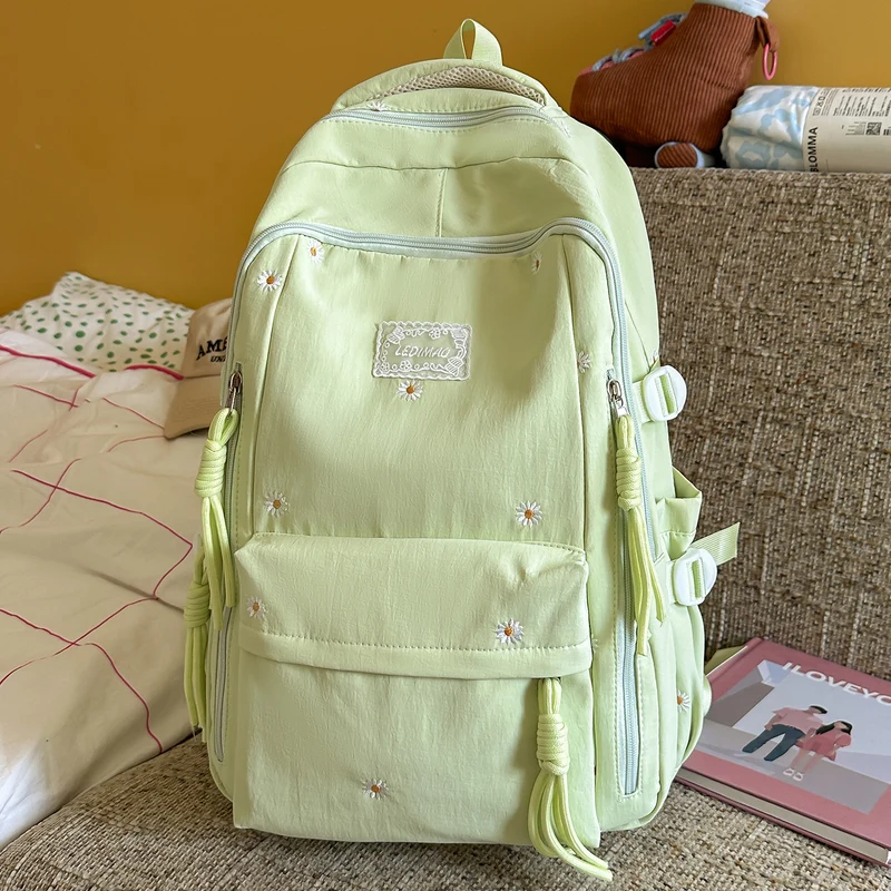 Dekorative Floral Verzierte Rucksack Karnz