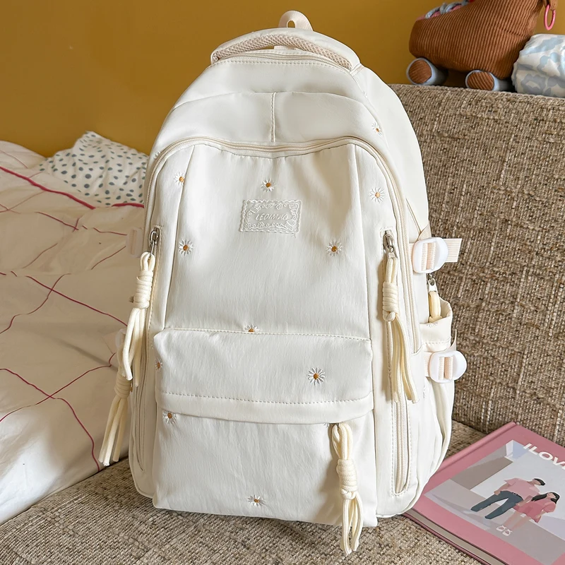 Dekorative Floral Verzierte Rucksack Karnz