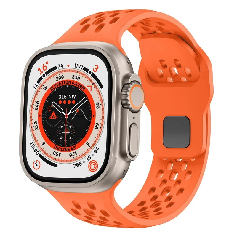 Sehr Angenehm Apple Smartwatch Silikon Universell Armband