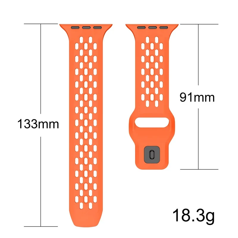 Sehr Angenehm Apple Smartwatch Silikon Universell Armband