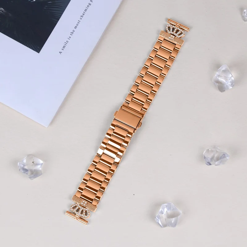 Super Sympathisch Amazfit Bip U Metall Und Strass Armband