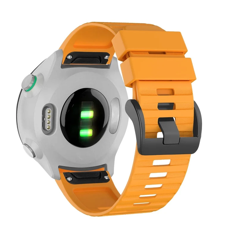 Bandz Garmin Fenix 9 - 47mm Schnallen-Silikonarmband (Orange)