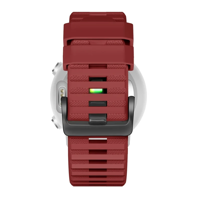 Bandz Garmin Fenix 9 - 47mm Schnallen-Silikonarmband (Rot)