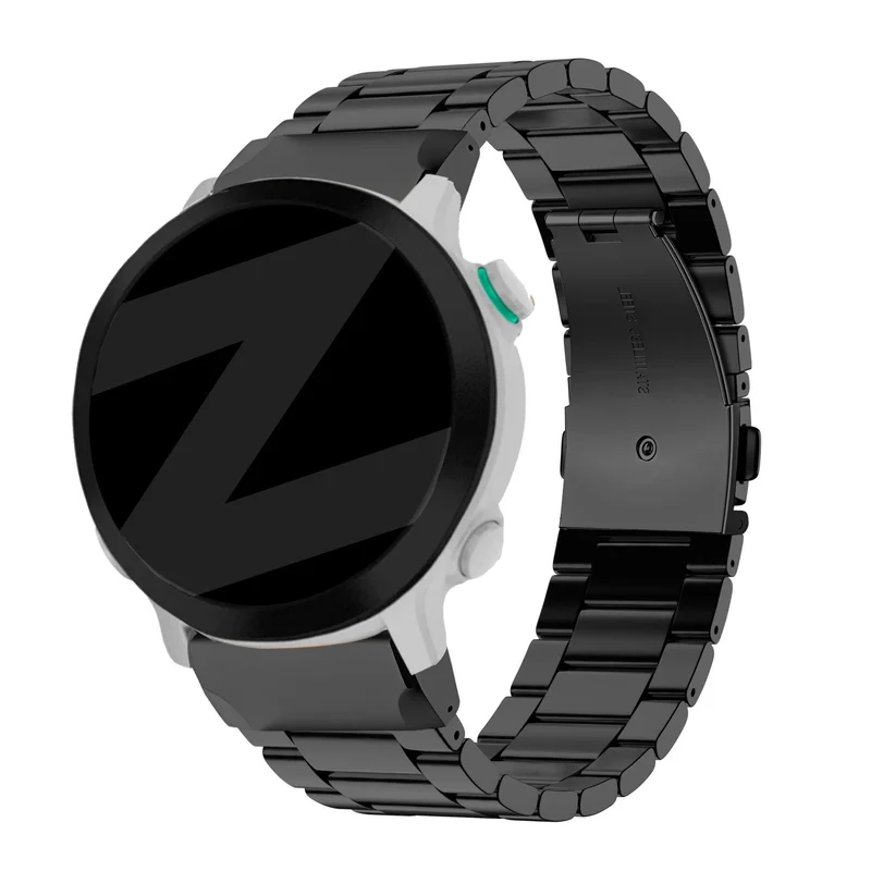Bandz Garmin Fenix 9 - 47mm Stahlarmband 'Classic' (Schwarz)
