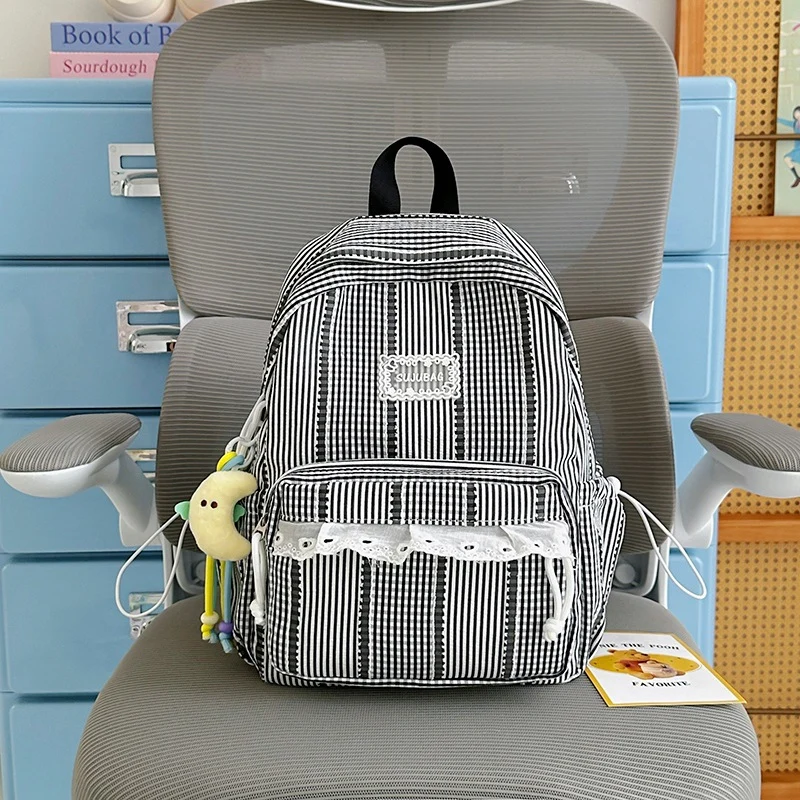 Hübscher karierter Design-Rucksack Karnz