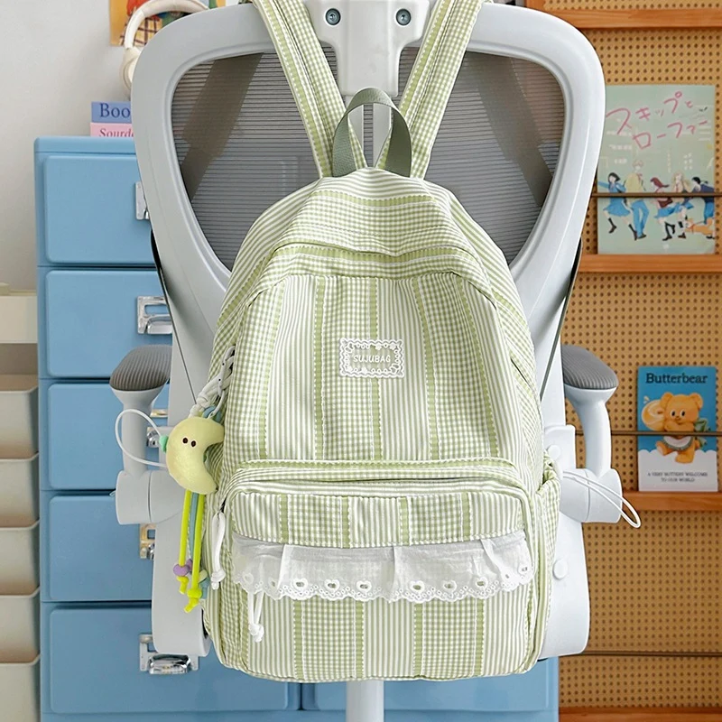 Hübscher karierter Design-Rucksack Karnz