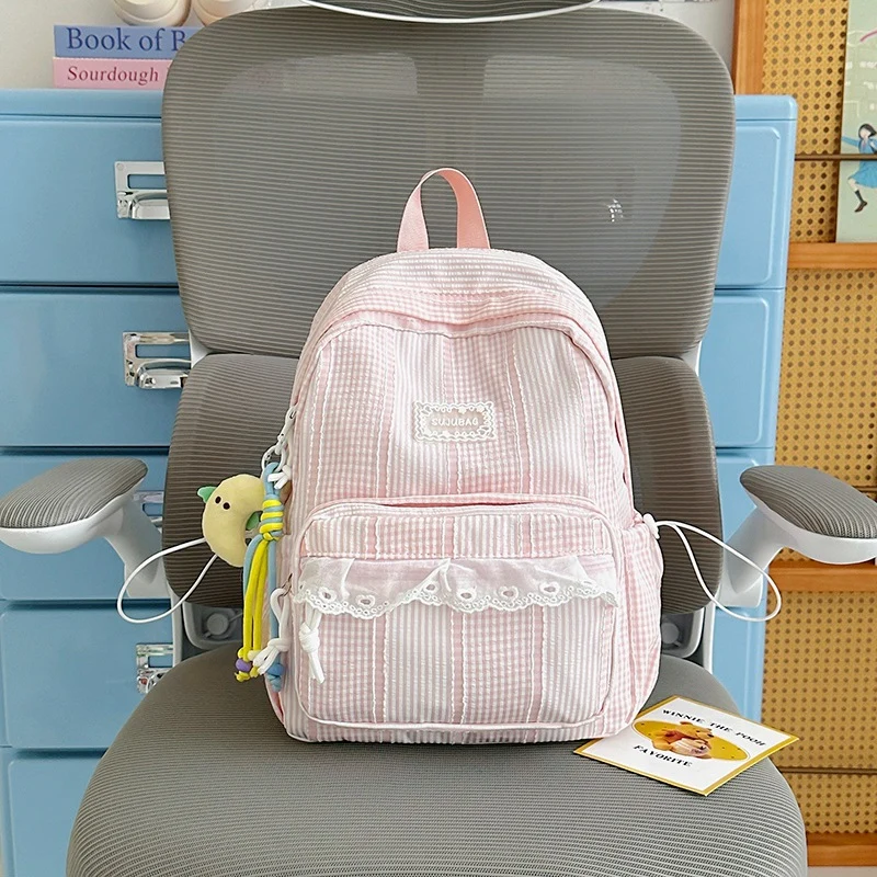 Hübscher karierter Design-Rucksack Karnz