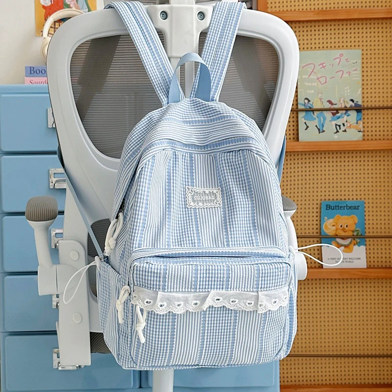 Hübscher karierter Design-Rucksack Karnz