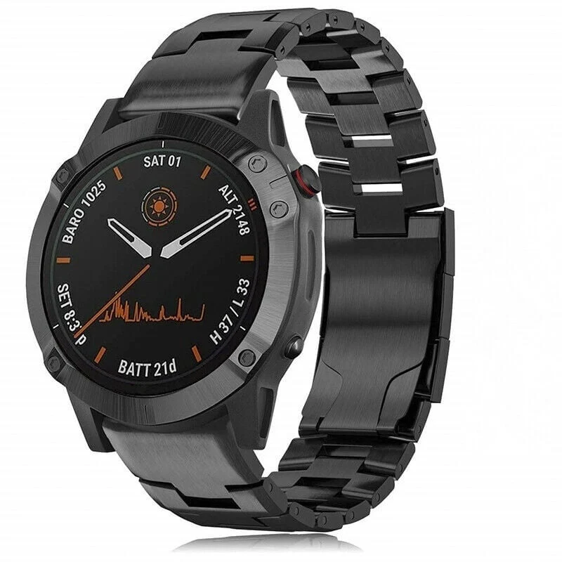 Garmin Fenix 9 - 47mm Titanarmband (Schwarz)