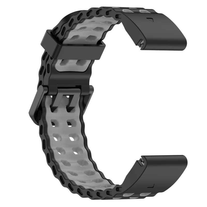 Garmin Fenix 9 Pro - 47mm Wave Sportarmband (Schwarz/Grau)
