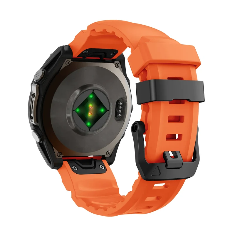 Garmin Fenix 9 - 51mm Trail Silikonarmband (Orange)