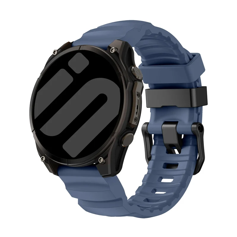 Garmin Fenix 9 Pro - 51mm Trail Silikonarmband (Dunkelblau)