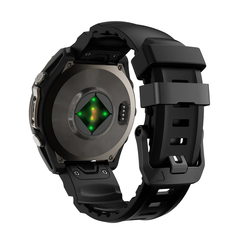 Garmin Fenix 9 - 51mm Trail Silikonarmband (Schwarz)