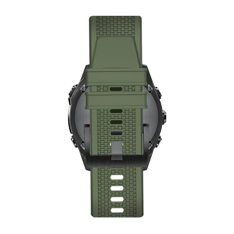 Bandz Garmin Fenix 9 Pro - 47mm Silikonarmband 'Explorer' (Grün)