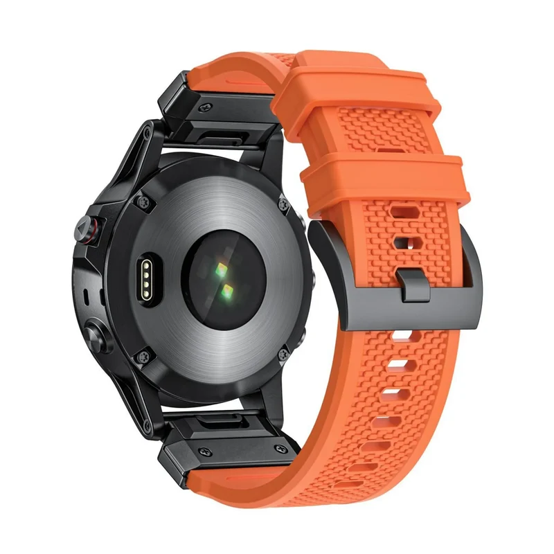 Bandz Garmin Fenix 9 Pro - 51mm Silikonarmband 'Explorer' (Orange)