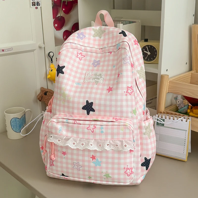 Niedlicher Illustrierter Lässiger Rucksack Karnz