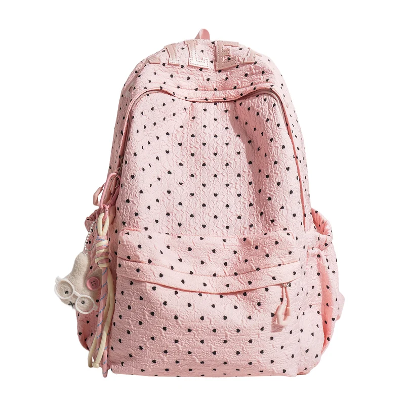 Niedlicher herzförmiger lässiger Rucksack Karnz
