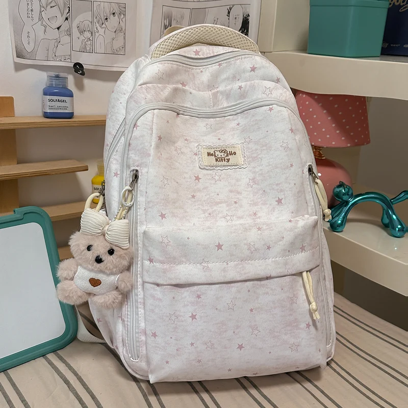 Süßer Herzmuster-Rucksack Karnz