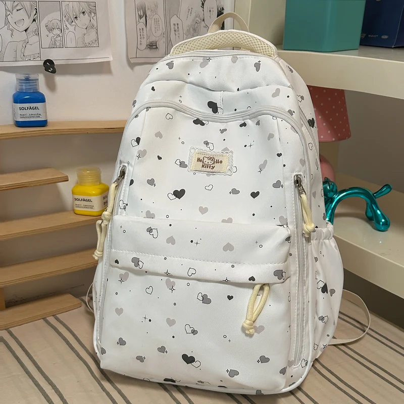 Süßer Herzmuster-Rucksack Karnz