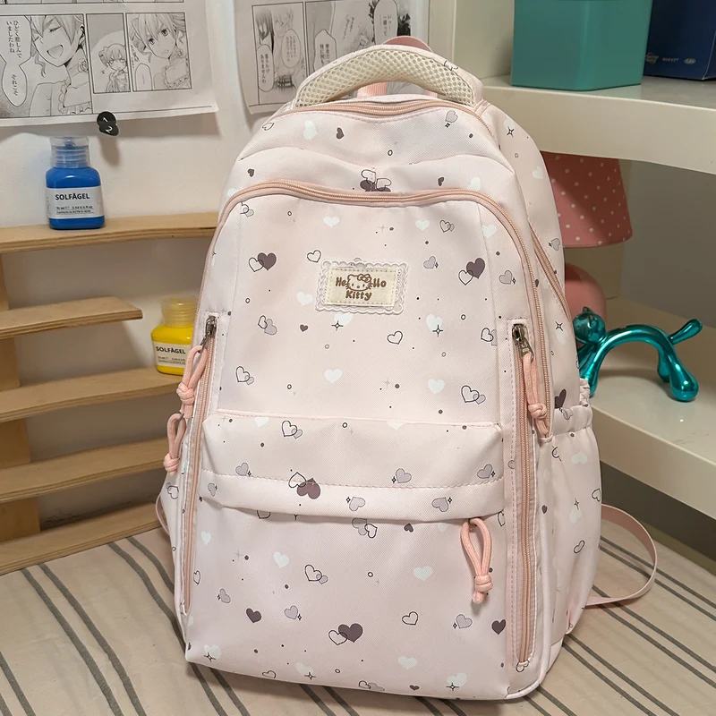 Süßer Herzmuster-Rucksack Karnz
