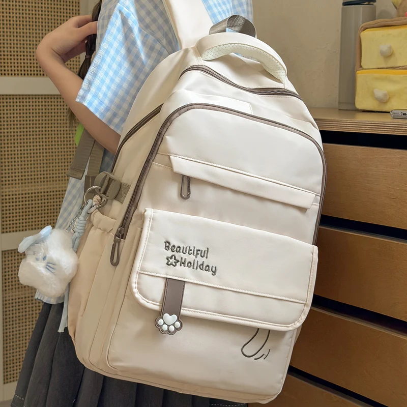 Süßer Illustrierter Muster-Rucksack Karnz
