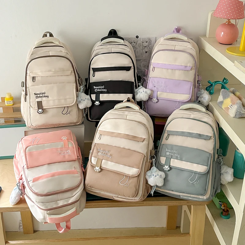 Süßer Illustrierter Muster-Rucksack Karnz