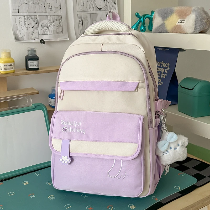 Süßer Illustrierter Muster-Rucksack Karnz