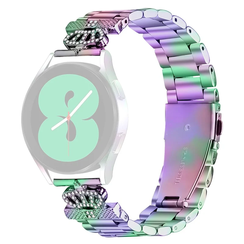 Cool Samsung Galaxy Watch (42mm) Metall Und Strass Armband