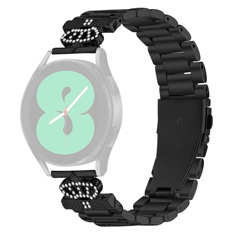 Bemerkenswert Robust Samsung Galaxy Watch Active Metall Und Strass Armband