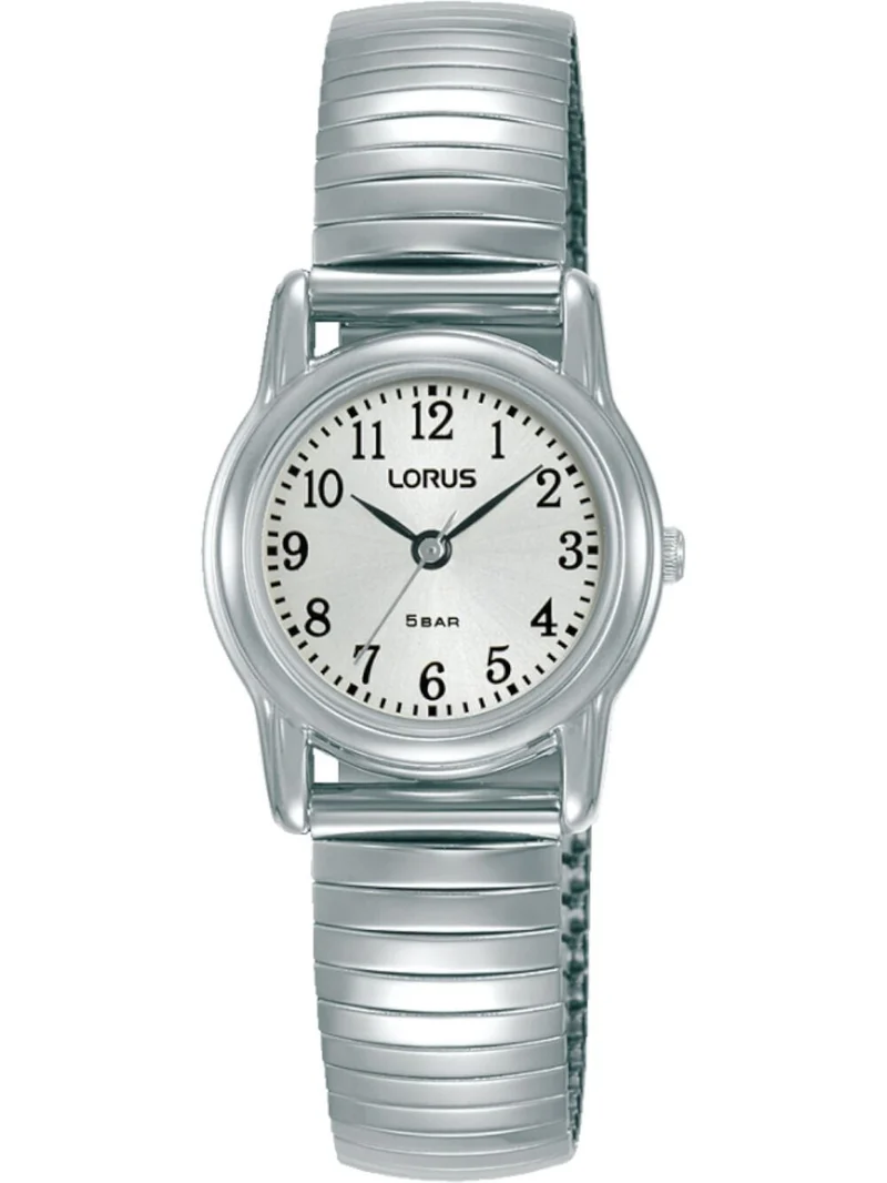 Lorus RRX07HX9 Damenuhr Silber • Quarzwerk mit Datumsanzeige • Hardlex-Glas
